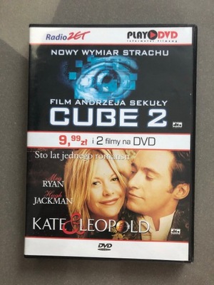 CUBE 2 KATE i Leopold - film DVD lektor napisy PL