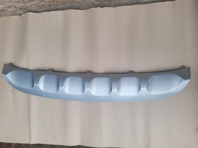 Kia sportage iv lift накладка бампера спойлер задняя задний фото №1