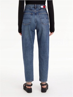 Tommy Jeans bse jeans spodnie stan wysoki mom logo 40/32 NG9