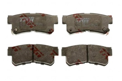 Тормозные колодки тормозные hyundai задняя highway trajet 2,0-2, фото №1