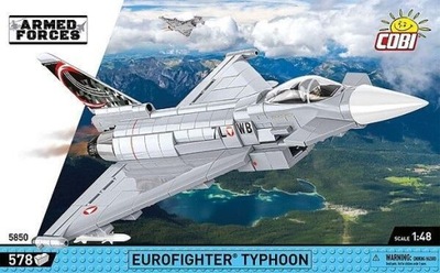 Myśliwiec Eurofighter Typhoon COBI