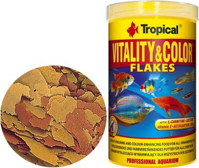 TROPICAL Vitality & Color 185g Pokarm Płatki