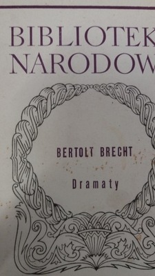 Brecht DRAMATY