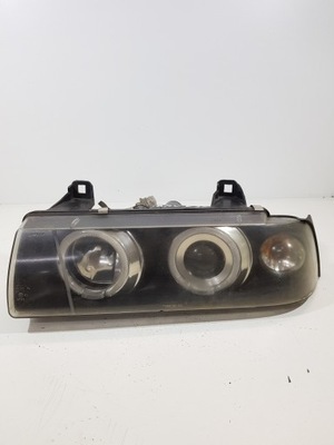 Лампа лівий перед bmw e36 mpakiet czarna кільця фото №1