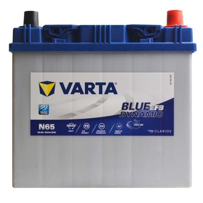 VARTA N65 BLUE DYNAMIC EFB 12V 65AH 650A СТАРТ-STOP