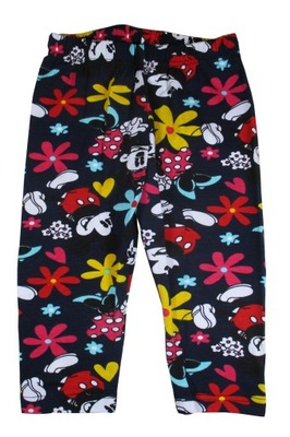 Legginsy getry 3/4 rybaczki myszka Minnie 92