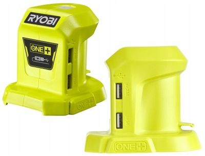 RYOBI KOMPAKTOWA ŁADOWARKA ADAPTER 18V 2 PORTY USB RYOBI ONE + R18USB-0