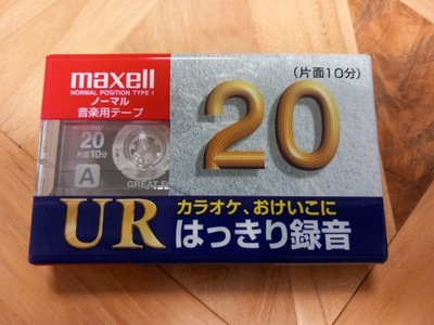 MAXELL UR 20 kaseta magnetofonowa