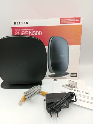 Router Belkin N300 802.11n (Wi-Fi 4), 802.11g, 802.11b, 802.11a