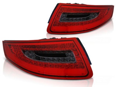 Лампы светодиодный porsche 911 997 04-09 red smoke led фото №1