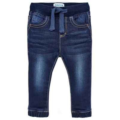 Spodnie jeans joggery chłopięce Mayoral 2568-82 r. 86