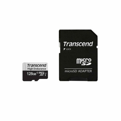 TRANSCEND 128 GB micro SD XC 350V UHS-I 95MB/s HE