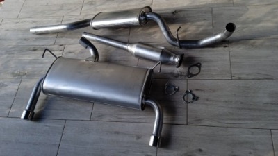 Ford kuga ii / escape 1.5 1.6 ecoboost глушники система випускний комплект фото №1