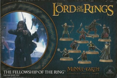 LOTR Fellowship of The Ring - drużyna pierścienia