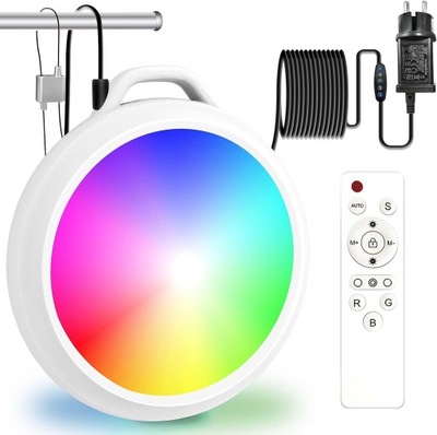 Podwodne oświetlenie basenowe LED, 10 W, oświetlenie basenowe, 64 LED pilot