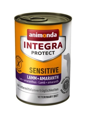ANIMONDA Integra Protect Sensitive smak: jagnięcina z amarantusem - puszka