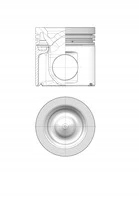 PISTÓN (SR. 127MM, STD) SCANIA SCANIA IRIZAR PB, P,G,R,T DC12.06-DT12.17  