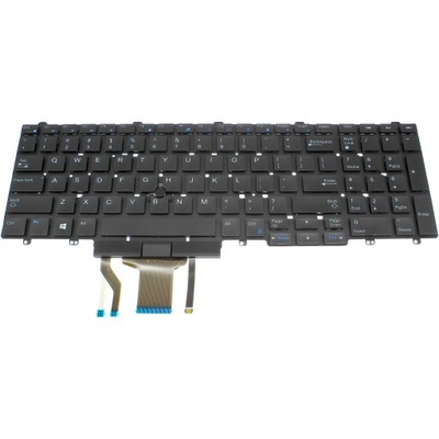 KLAWIATURA DO DELL LATITUDE E5550 E5570 E5580 / LED