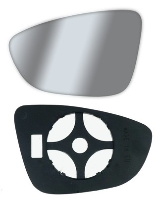 Вкладыш зеркало vw passat cc eos b7 eu sf+pl левая фото №1