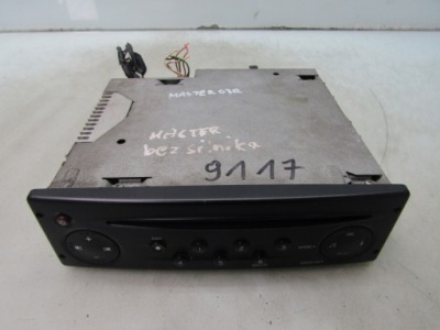 Renault master 2.5 dci 03r lift movano радіо cd 8200354522t фото №1