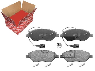 Feb116012 гальмівні колодки гальмівний. fiat bravo 07- перед фото №1