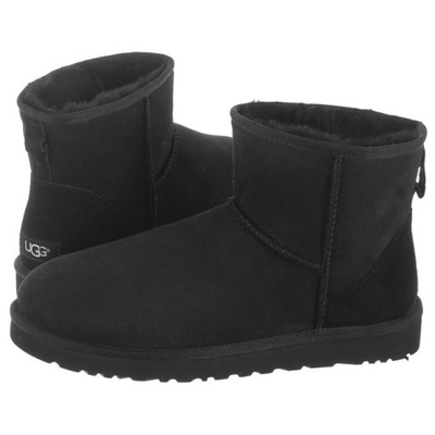 Buty Męskie Zimowe UGG M Classic 1002072 Czarne