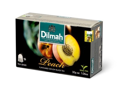 Herbata Dilmah Brzoskwiniowa 20 tb