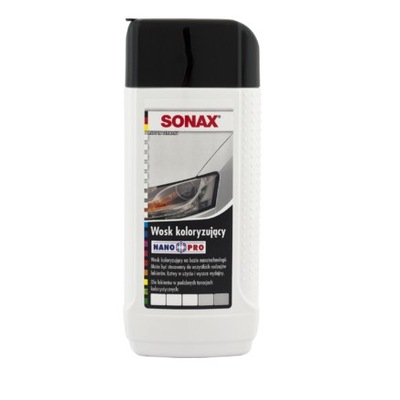 SONAX Polish & Wax COLOR Nano Pro biały 250ml