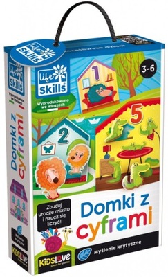 Gra Life Skills Gra Domki z cyframi /Lisciani