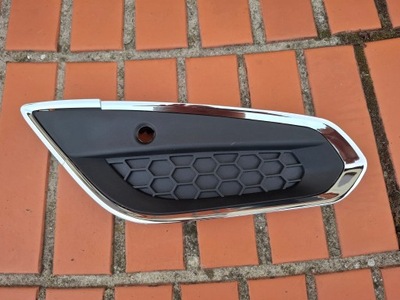 Volvo s60 v60 10-13 решітка решітка радіатора заглушка бампер права pdc хром фото №1