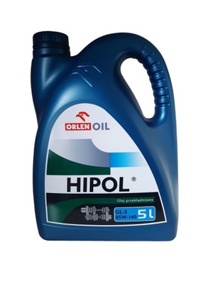 ORLEN HIPOL GL-5 85W-140 ACEITE PRZEKLADNIOWY 5L  