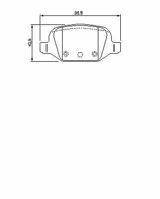 ZAPATAS DE FRENADO OPEL CORSA C 1,8 16V 00- PARTE TRASERA  