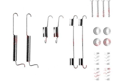 Набор монтажный колодка тормозных daewoo chevrolet matiz orlando фото №1