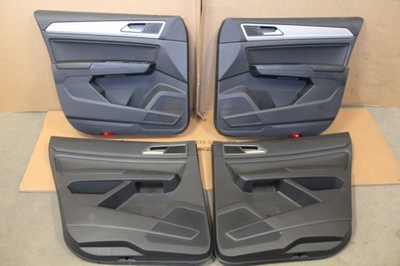 Обшивка обивка дверь vw atlas кожа комплект фото №1