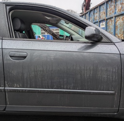 Двері перед праве audi a4 b7 2004-2008 рік колір lty4 фото №1