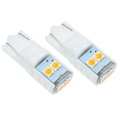 2 PIEZAS T10/W5W/194 FARO WCISKANA DIODO LUMINOSO LED DO COCHE LUZ DO SWIAT~11587  