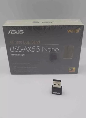 ADAPTER WIFI ASUS DUAL BAND WIRELESS AX1800