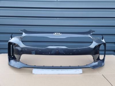 Kia stinger 2017- бампер перед оригинал g027 фото №1