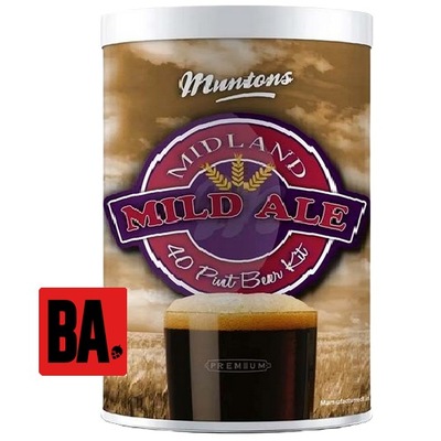 Piwo domowe! Muntons Midland Mild Ale Klasa Premium 1,5 kg