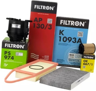 Filtron набор фильтров peugeot 107 1007 1.4 hdi фото №1