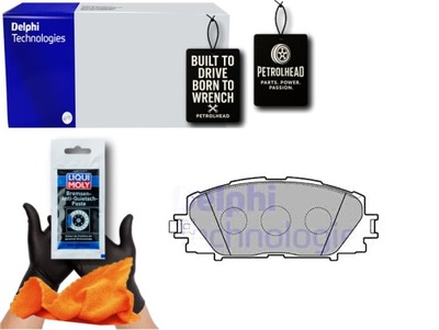 Тормозные колодки тормозные перед toyota prius prius c prius plu #petrolhead pro+ kit3 фото №1