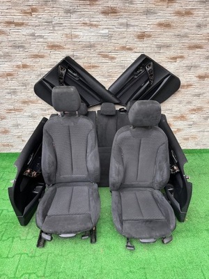 Сиденья заднее сиденье обивка bmw 1 f20 алькантара фото №1