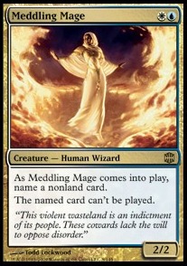 Karta Magic: The Gathering Meddling Mage WIZARDS OF THE COAST