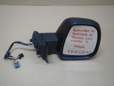 Дзеркало правий перед передні berlingo iv partner iv proace city combo e фото №1