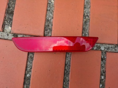 Renault clio iv hb 12-19 відбивач бампер задня лівий фото №1