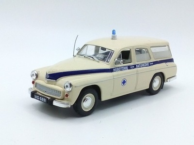 Warszawa 203 Ambulans - Kultowe Auta PRL (Z194)