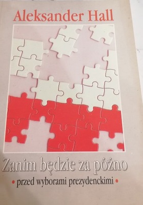 Zanim będzie za późno Aleksander Hall