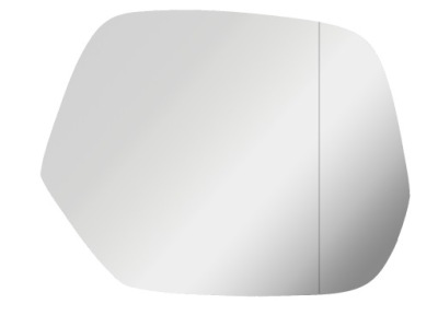 Вкладиш дзеркало скло honda crv cr-v iv 2012-2018 асферичне правий фото №1