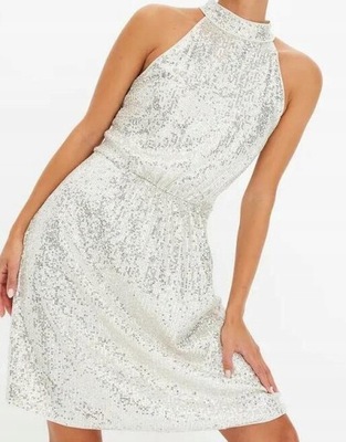 48/50 SUKIENKA Z CEKINAMI xgv