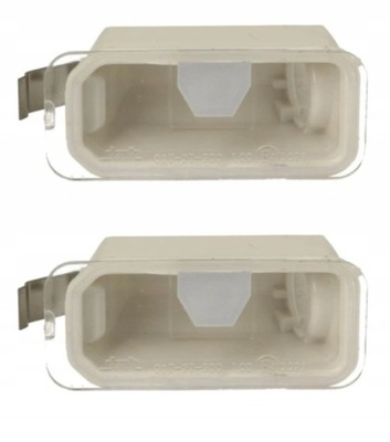 Ford mondeo mk4 лампа освещение номерного знака комплект фото №1